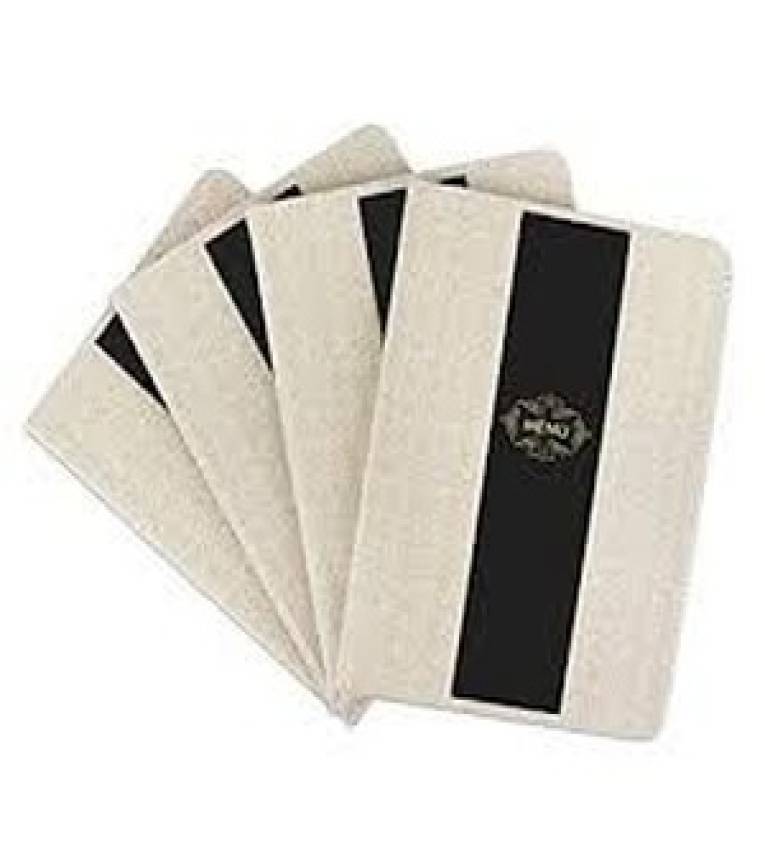 Porte Menu Luxe en Cuir – Présentation Professionnelle Premium